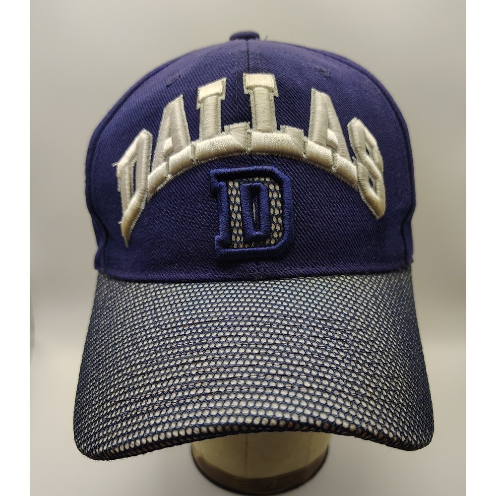 Dallas Cowboys Navy Blue Hat 3D Embroidery Mesh Brim Adjustable Baseball Cap‎